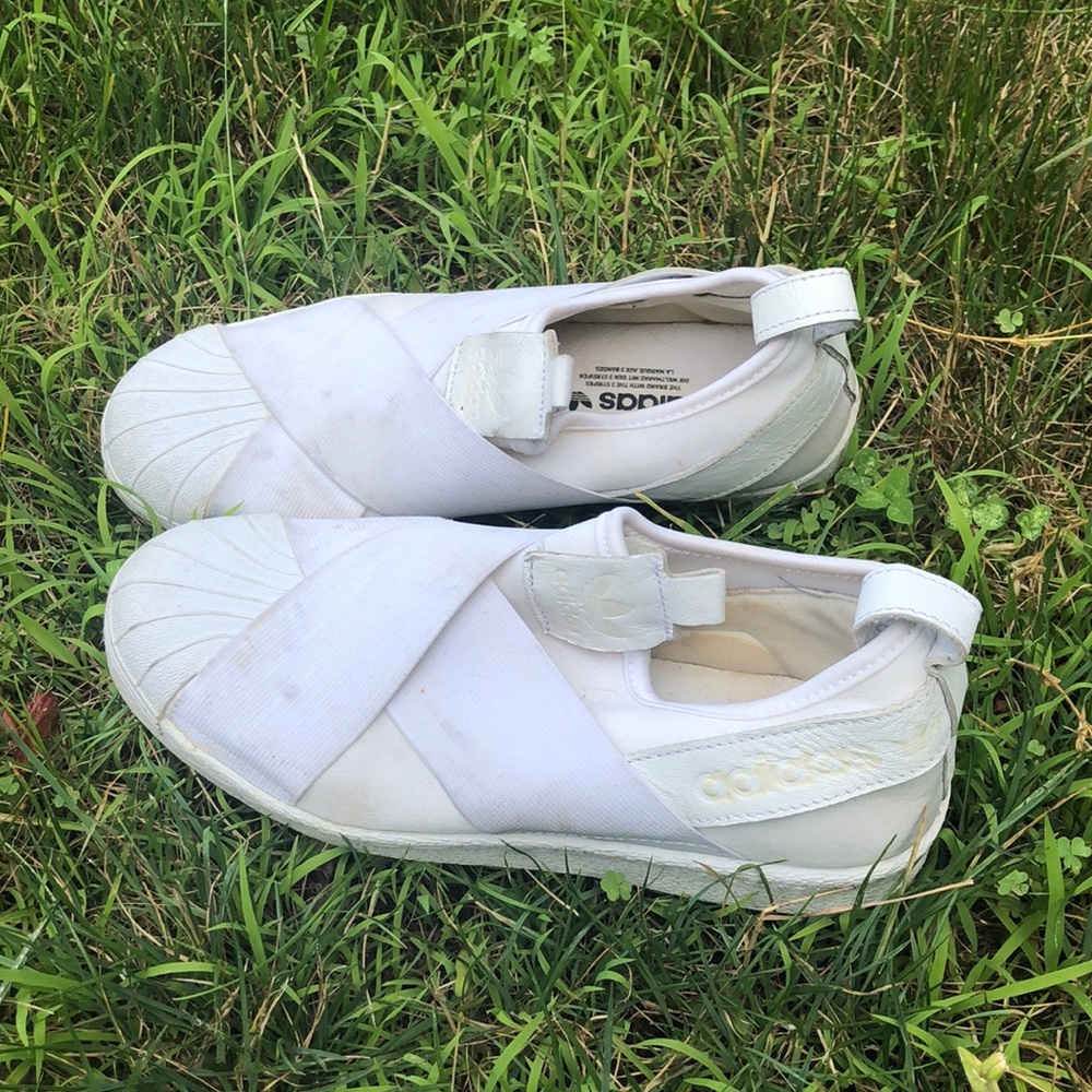 Adidas White Sneaker Size 7